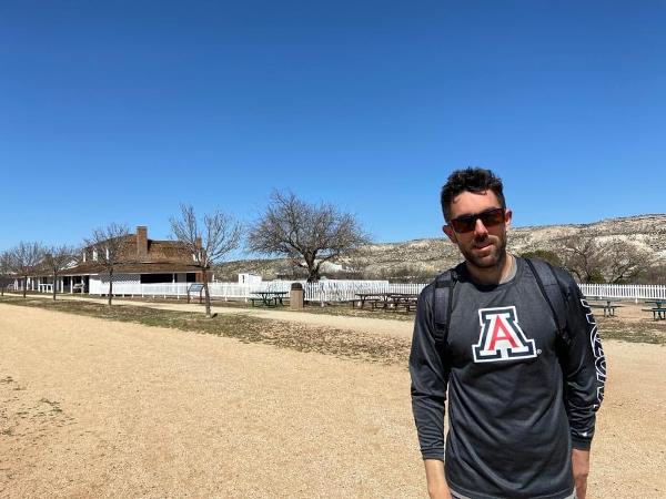 Alex La Pierre at Fort Verde State Historic Park