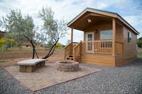Arizona glamping at Lyman Lake State Park