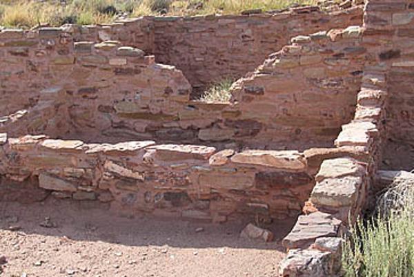 Archaeological ruins at Homolovi