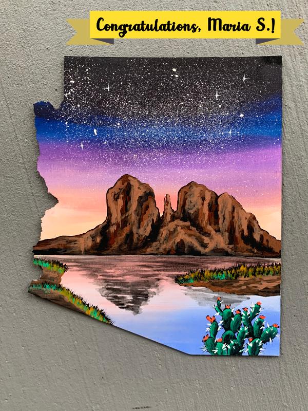 Arizona Painting Contest Winner