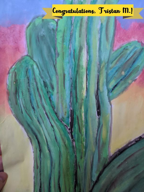 Arizona Painting Contest Winner
