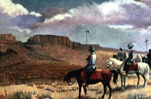 Historic image of Spanish Explorers