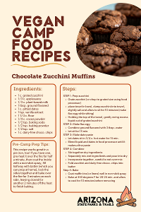 Vegan Chocolate Zucchini Muffins