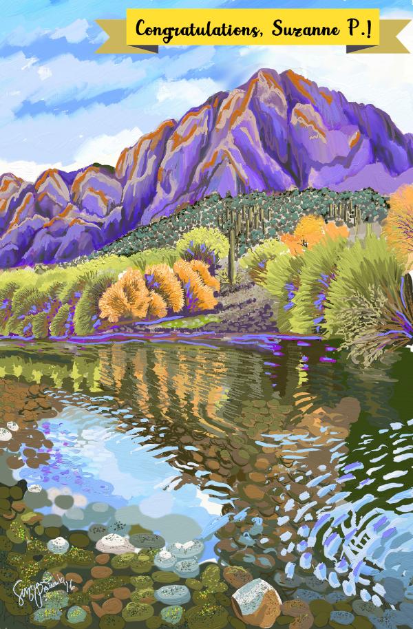 Arizona Painting Contest Winner